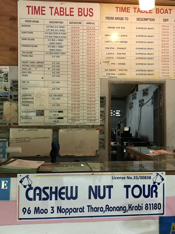 Cashew Nut Bungalows Hotel Ao Nang Luaran gambar